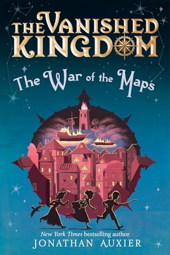 Book cover: “The War of the Maps” depicts a silhouetted city and figures.
