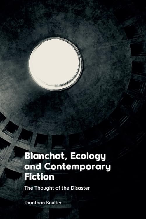 Book cover: dark background with a white circle and title text.