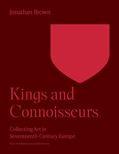 Red book cover with shield emblem and title "Kings and Connoisseurs.