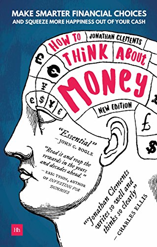 Book cover: a head outline filled with currency symbols and text.