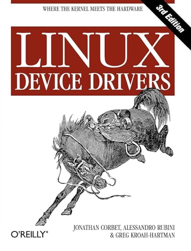 Book cover: "Linux Device Drivers," 3rd edition, with a rodeo illustration.