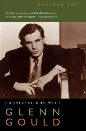 Book cover featuring pianist Glenn Gould in a sepia-toned portrait.
