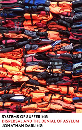 Stacked orange and blue life vests with book title and author below.