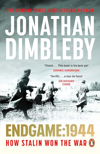Book cover: "Endgame 1944" with a historical image of soldiers in a snowy landscape.