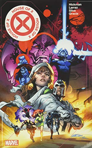 Comic book cover featuring X-Men characters and a large red "X" logo.