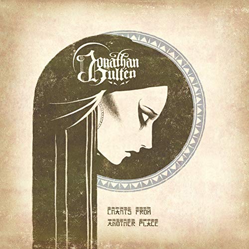 LP cover art: profile of a veiled woman in muted earth tones.