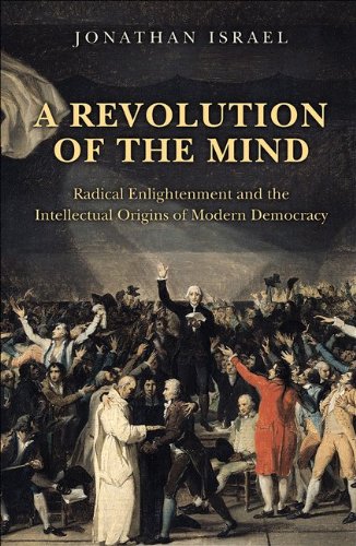 Book cover depicting a historical painting of a celebratory crowd.