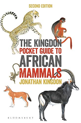 Book cover featuring illustrations of various African mammals.