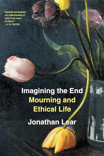 Book cover: wilting tulips against a dark background with title text.