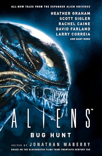 Book cover featuring a close-up of an Alien creature’s head.