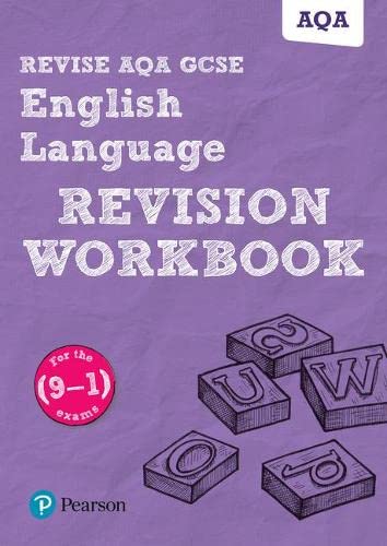 Purple revision workbook for AQA GCSE English Language exams.