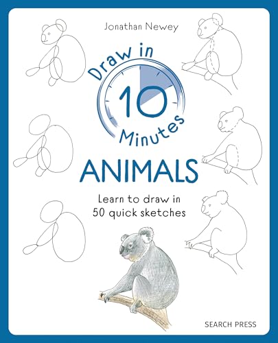 Book cover with sketches of animals, including a koala on a branch.