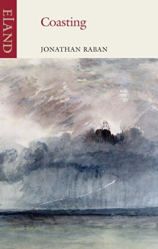 Book cover for "Coasting" by Jonathan Raban, featuring a seascape painting.