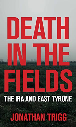 Book cover: "Death in the Fields" with a dark, rural landscape background.