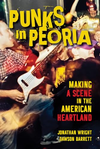 Book cover featuring a crowded punk rock band performance scene.