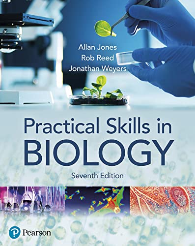 Book cover for Practical Skills in Biology Seventh Edition featuring a lab experiment scene.