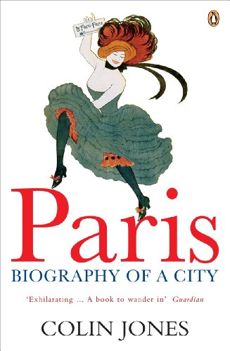 Book cover: "Paris" with art nouveau illustration of a dancer.