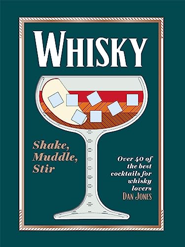 Book cover with “Whisky” title and illustration of a cocktail glass.