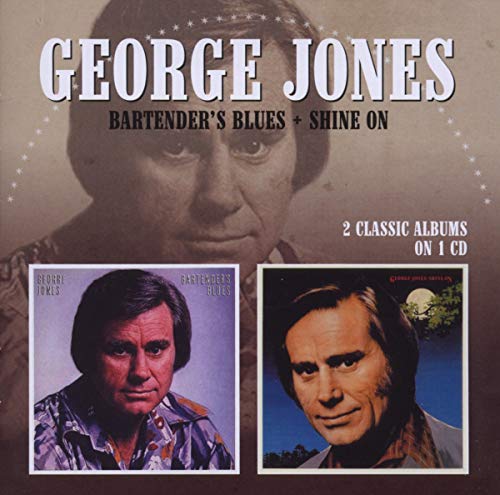 CD cover featuring portrait of George Jones and album artwork inserts.