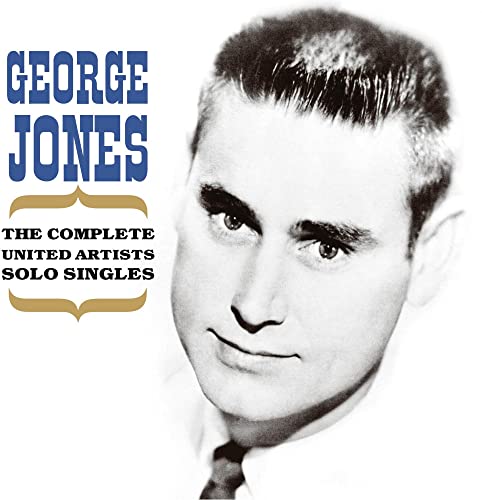 CD cover featuring a portrait of country singer George Jones.