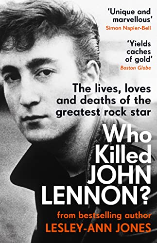 Book cover featuring a black and white portrait of John Lennon.