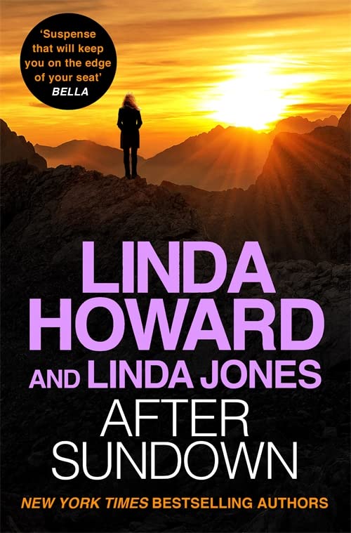 Book cover: silhouetted figure on a mountaintop at sunset, title “After Sundown”.