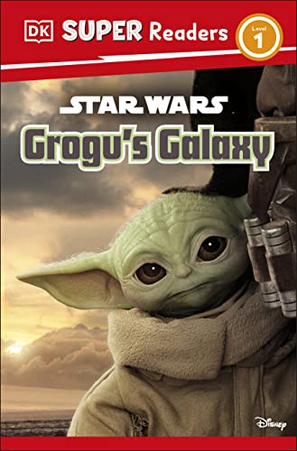 Book cover featuring Grogu, a green child with large ears, and text.