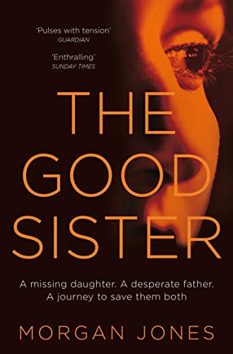 Book cover for "The Good Sister" featuring a close-up of a woman’s eye.