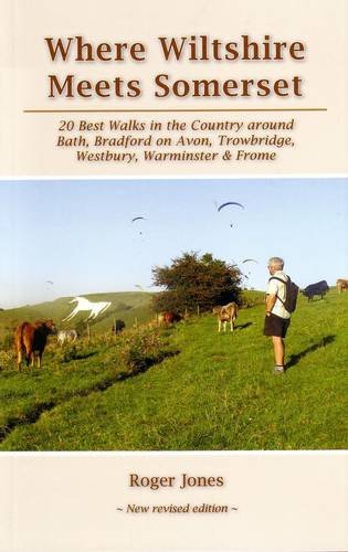 Book cover depicting a hiker and cows in a green, rolling landscape.