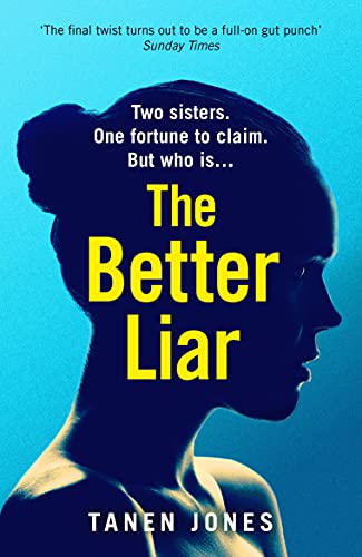 Book cover: Silhouette of a woman’s face with bold yellow title text.