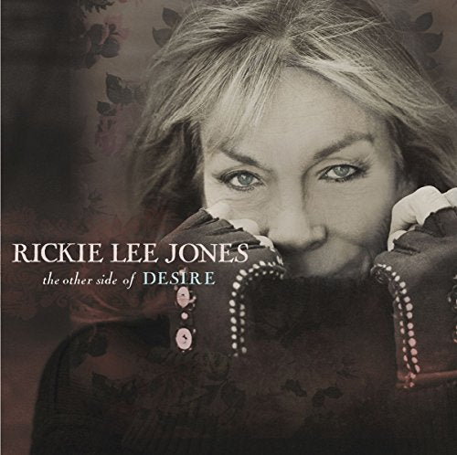 "CD cover featuring a black-and-white portrait of a woman, Rickie Lee Jones."