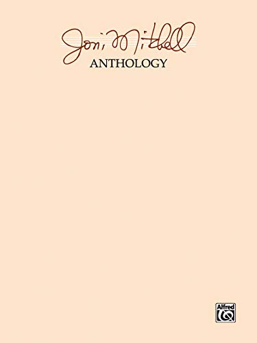 Beige cover with red script reading "Joni Mitchell Anthology.