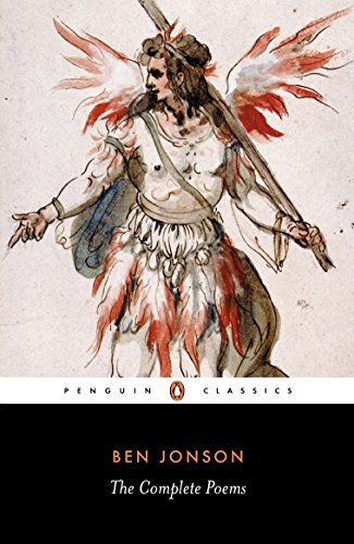 Book cover: "The Complete Poems" by Ben Jonson, with a watercolor illustration.