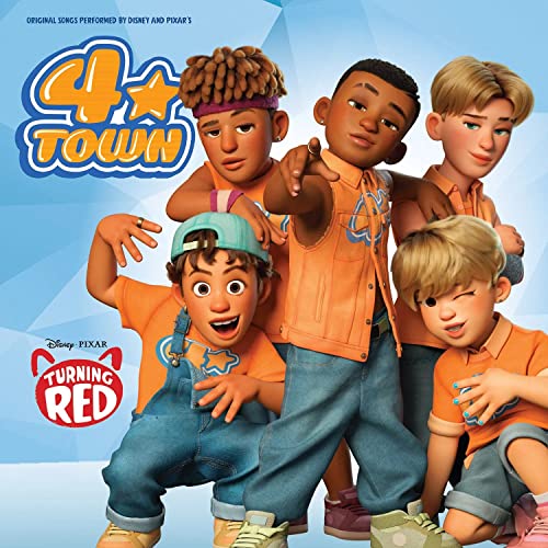 Album cover for 4*TOWN from Disney and Pixar’s Turning Red.