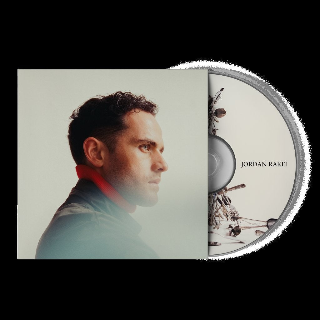 CD case and disc for Jordan Rakei’s “A Safe Place To Be Wild.”