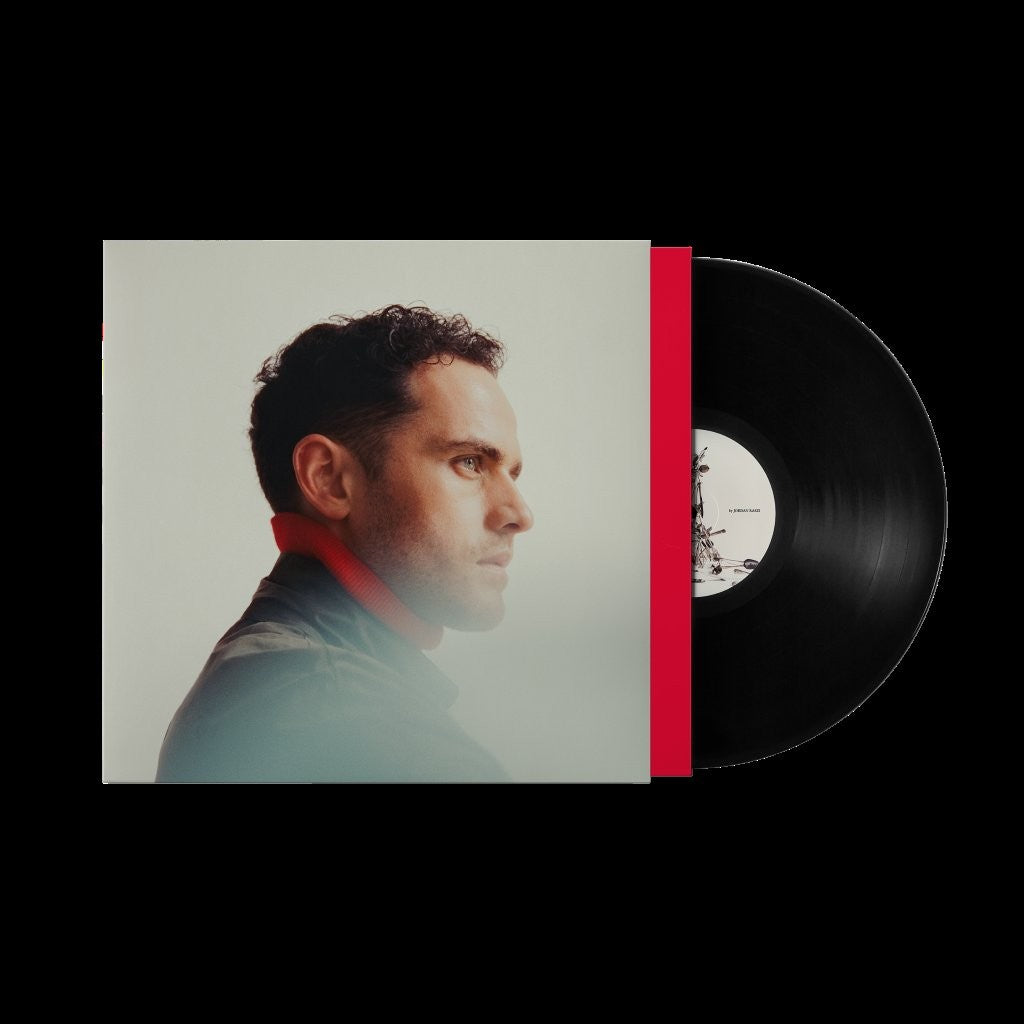 Vinyl record with album cover featuring a portrait of Jordan Rakei.