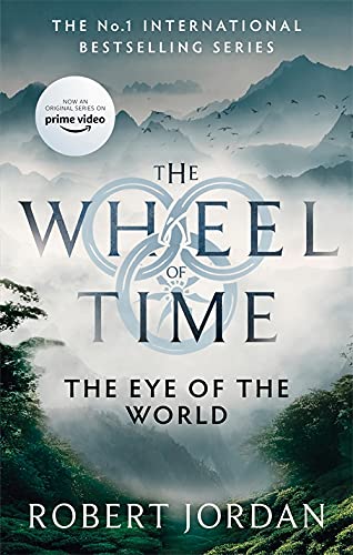 Book cover for “The Wheel of Time: The Eye of the World” by Robert Jordan.