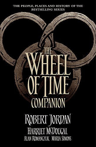 Book cover for “The Wheel of Time Companion” with a circular design.