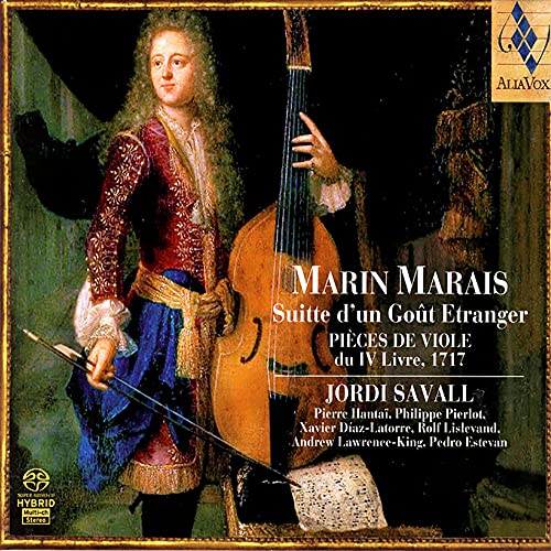 CD cover featuring a portrait of a man playing a viola da gamba.