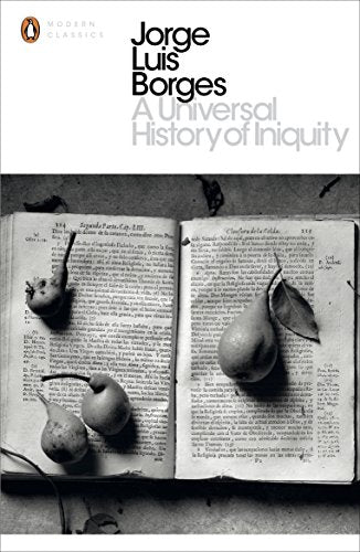 Book cover featuring three pears resting on an open, text-heavy antique book.