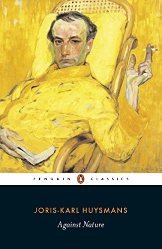 A man in a yellow robe sits in a chair, holding a book and cigarette.