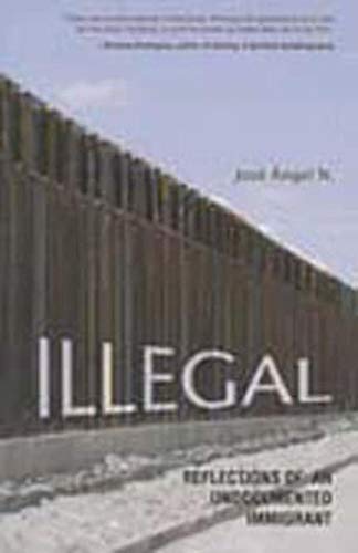 Book cover with a border wall and the title “Illegal” in large letters.