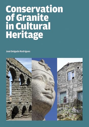 Book cover featuring granite architecture and a sculpted face.