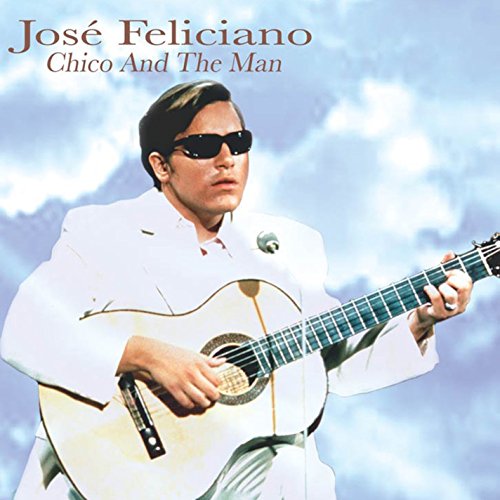 José Feliciano in sunglasses holding a guitar, album cover art.