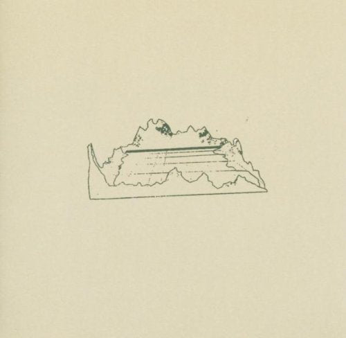 CD cover for Jose Gonzalez's "Veneer" with a green line drawing.