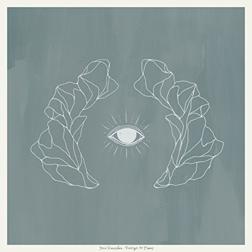 Album cover for Jose Gonzalez’s “Vestiges & Claws” featuring an eye and foliage.