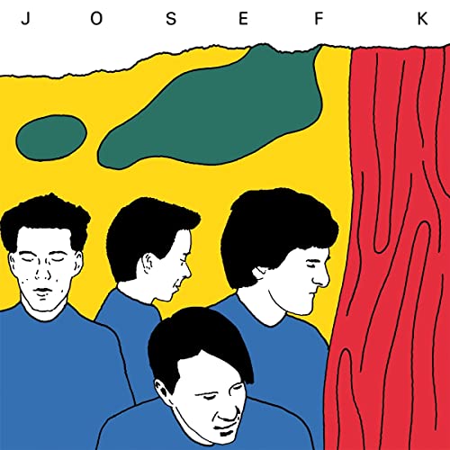 CD cover for Josef K's "Its Kinda Funny" with illustrated figures.