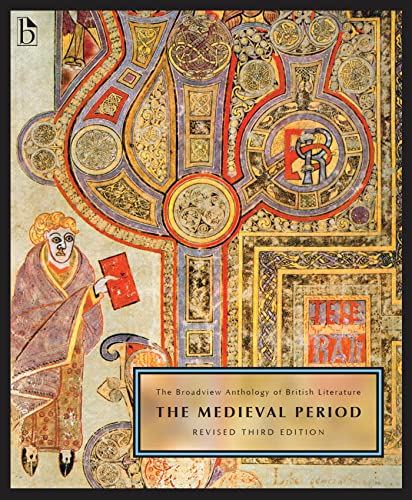 Book cover: illuminated manuscript design with text, “The Medieval Period.”
