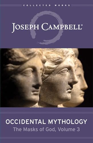 Book cover: "Occidental Mythology" by Joseph Campbell, featuring sculpted heads.
