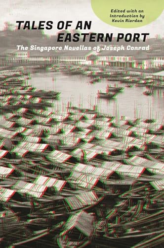 Book cover with a hazy image of boats in a harbor.